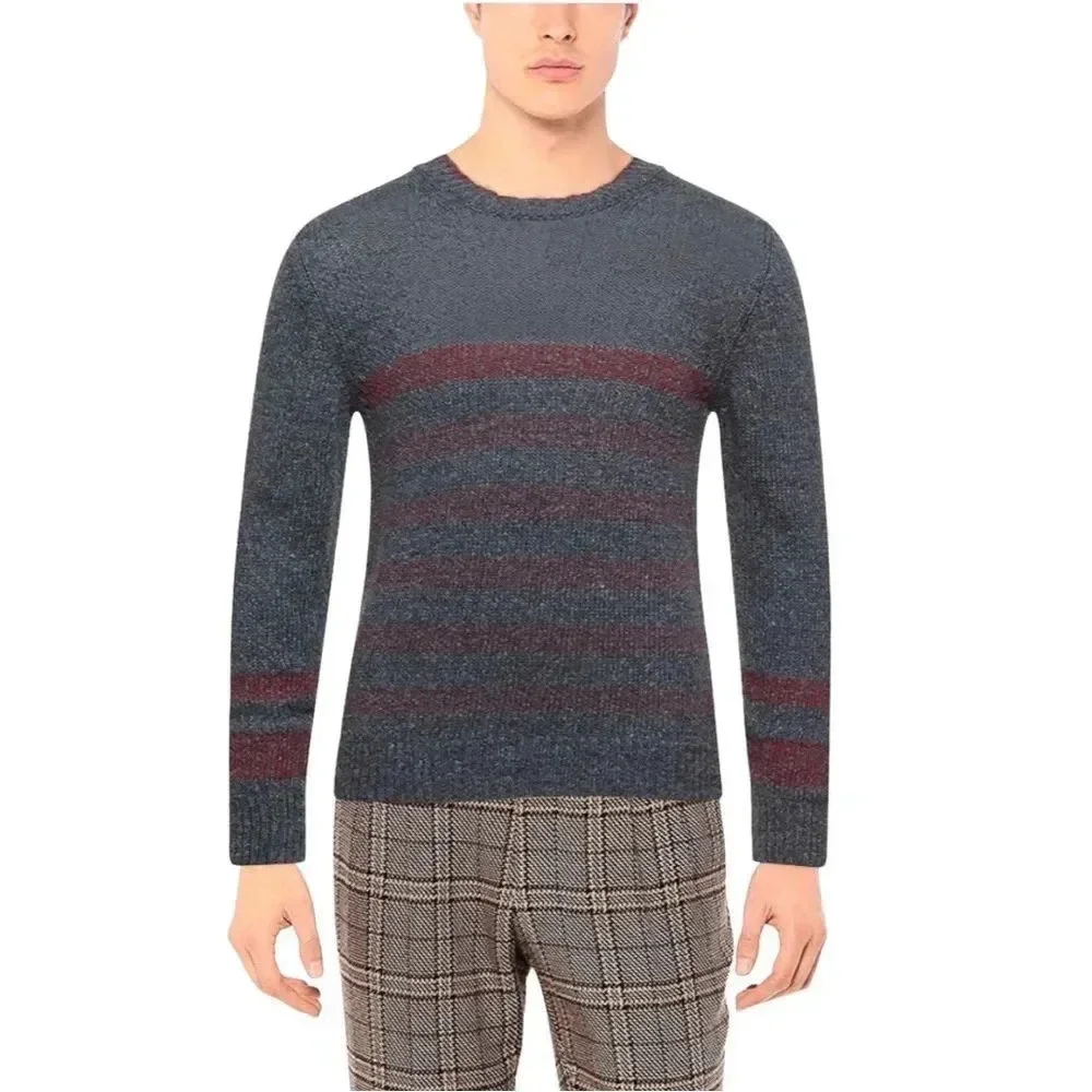 Zanone Sweater Mens Long Sleeves Sz 48